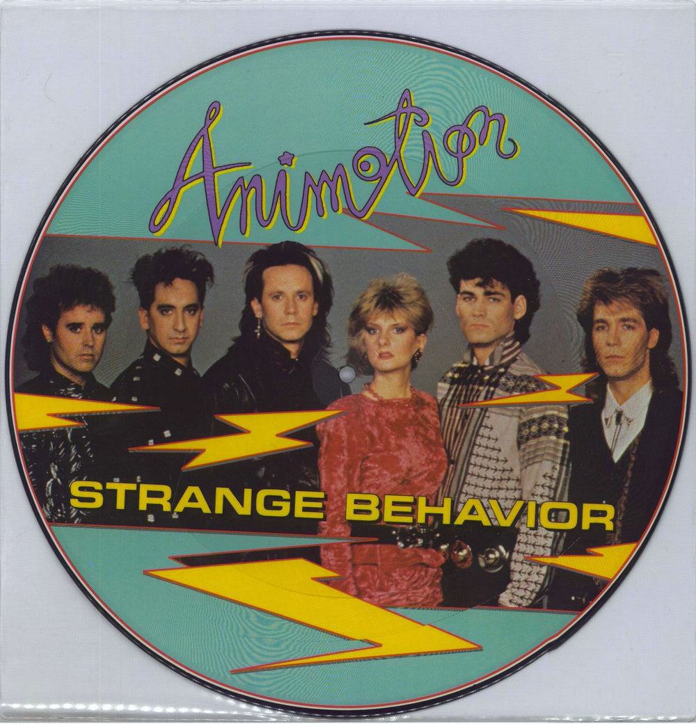 Animotion Strange Behavior German 12" vinyl picture disc (12 inch picture record) 884916-1