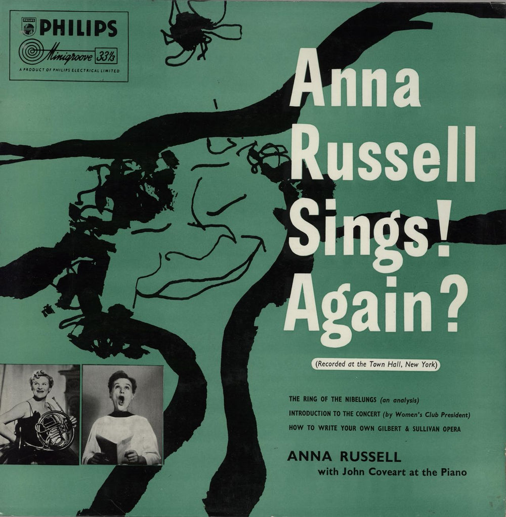 Anna Russell Anna Russell Sings! Again? + Programme - EX UK vinyl LP album (LP record) BBL7033
