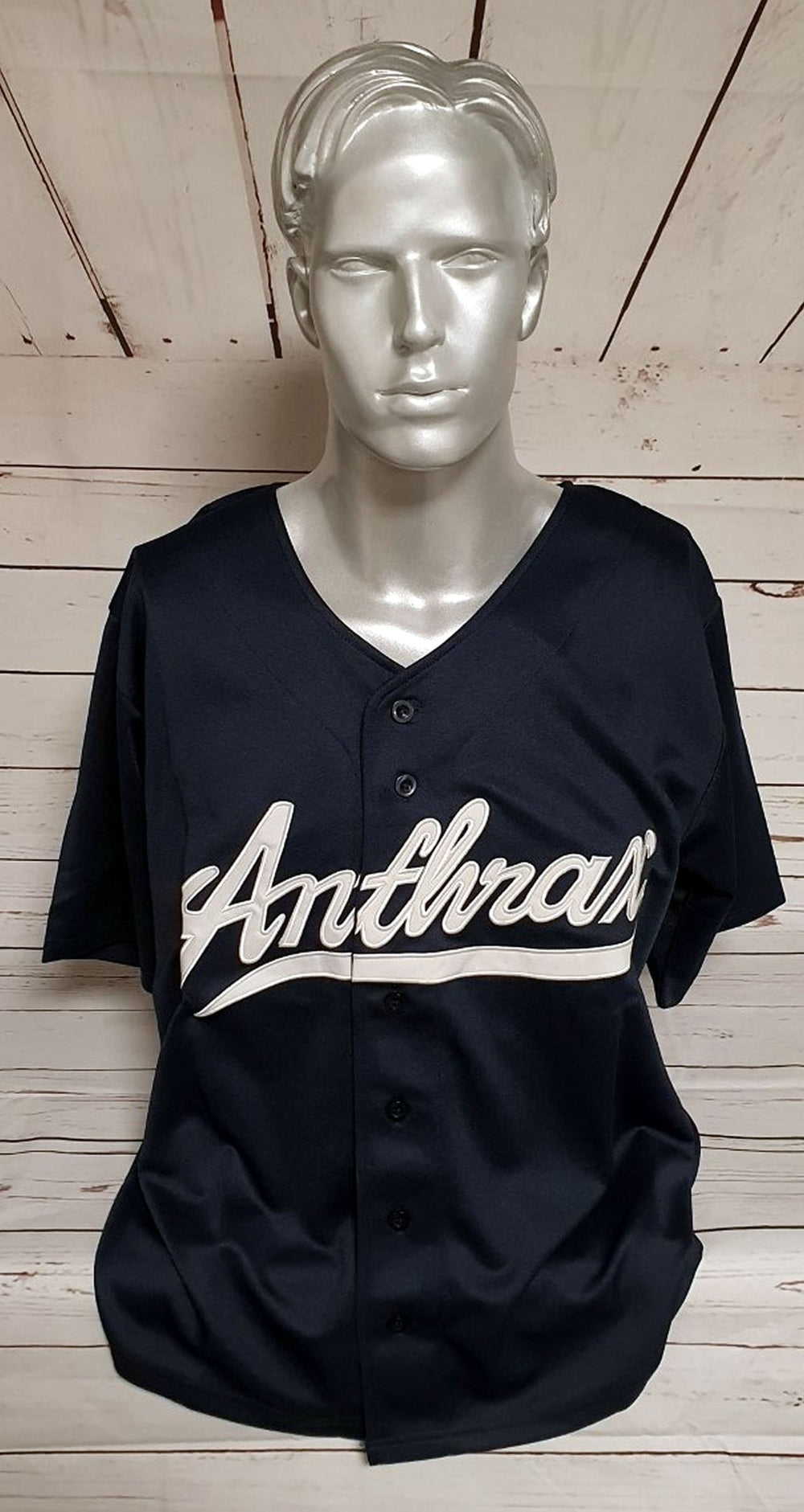 Anthrax Anthrax Baseball Shirt - Large US t-shirt T-SHIRT