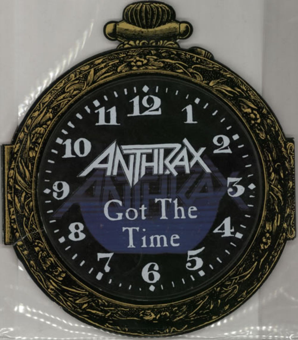 Anthrax Got The Time UK 10" vinyl single (10 inch record) 10IS476