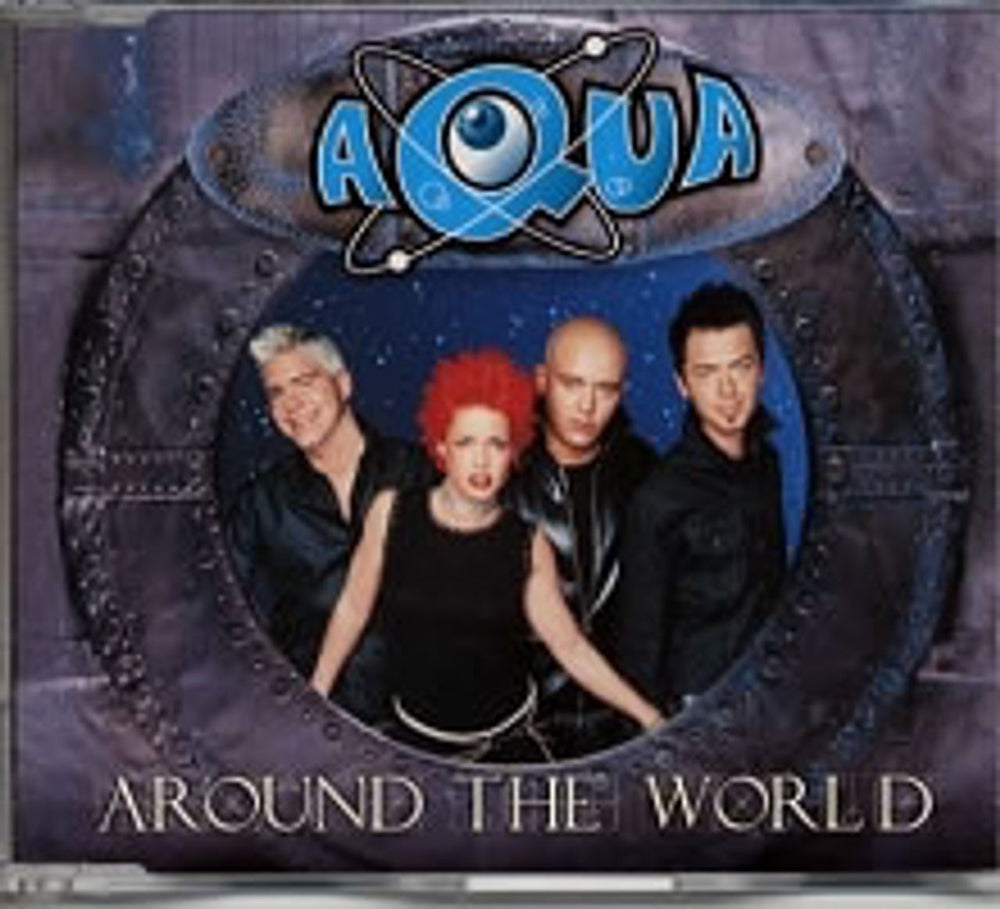 Aqua Around The World European Promo CD single (CD5 / 5") AQUAAROUND01