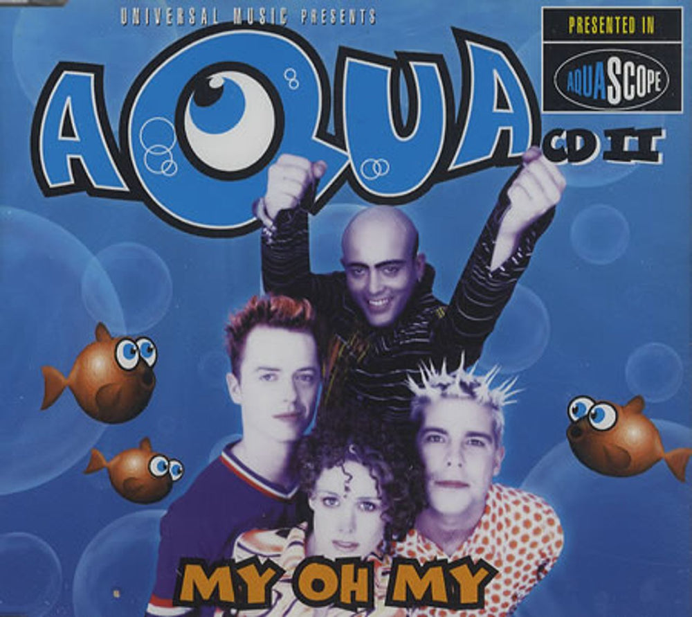 Aqua My Oh My UK CD single (CD5 / 5") UMD-85058