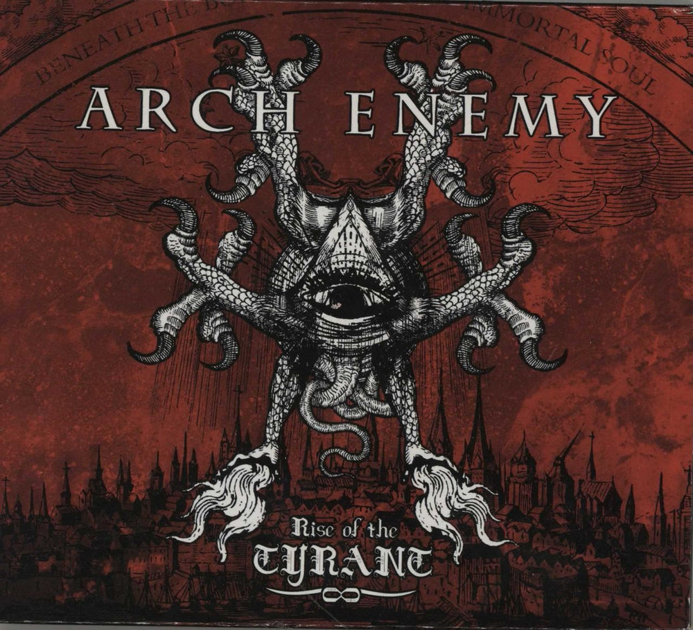 Arch Enemy Rise Of The Tyrant UK 2-disc CD/DVD set 77700-0