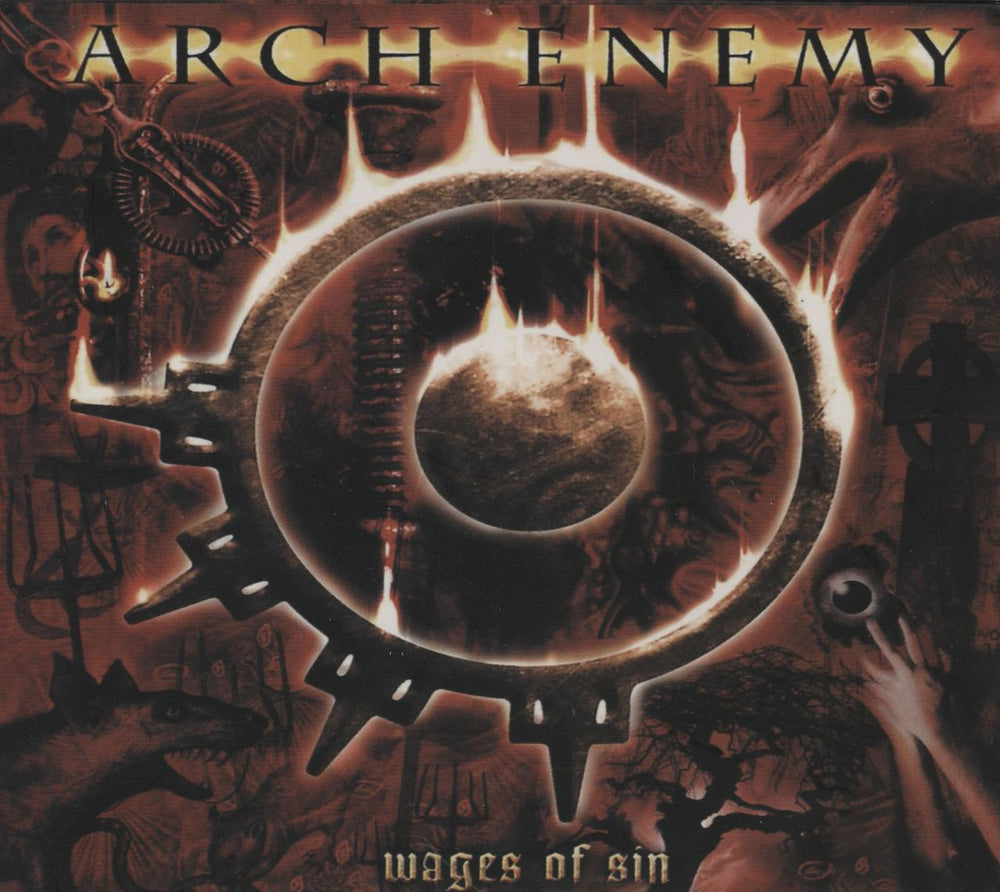 Arch Enemy Wages Of Sin South Korean CD album (CDLP) PARK9004