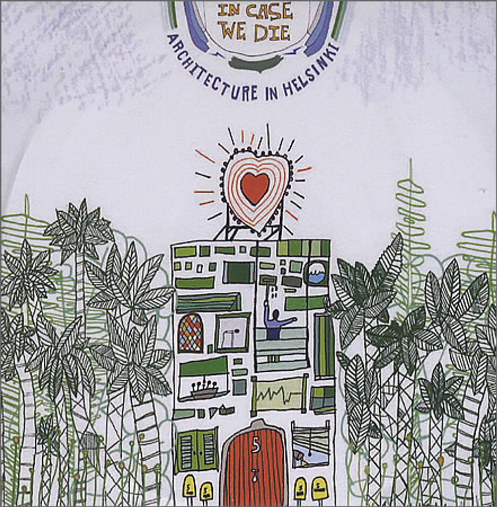 Architecture In Helsinki In Case We Die UK CD-R acetate CD-R ACETATE