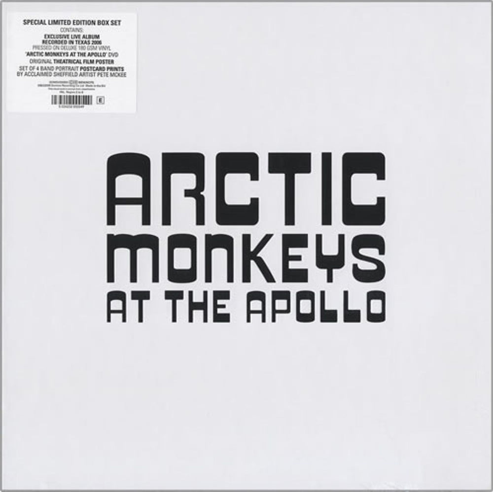 Arctic Monkeys At The Apollo [Deluxe Set] - Sealed UK Vinyl Box Set DOMDVD005X