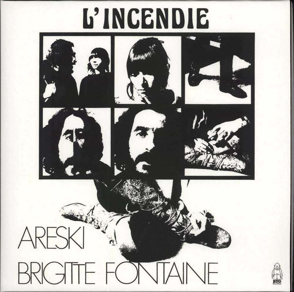 Areski L'incendie UK vinyl LP album (LP record) BYG529.026