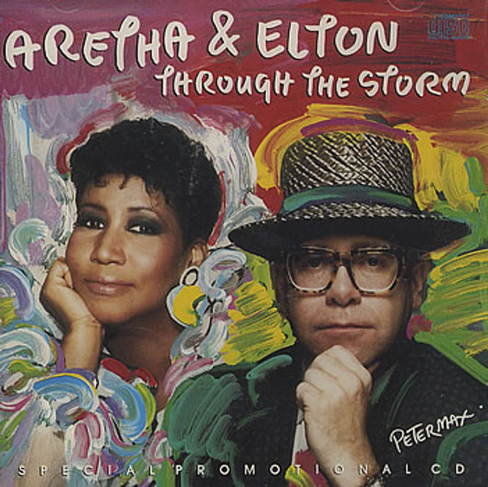 Aretha Franklin Through The Storm US Promo CD single (CD5 / 5") ASCD-9809