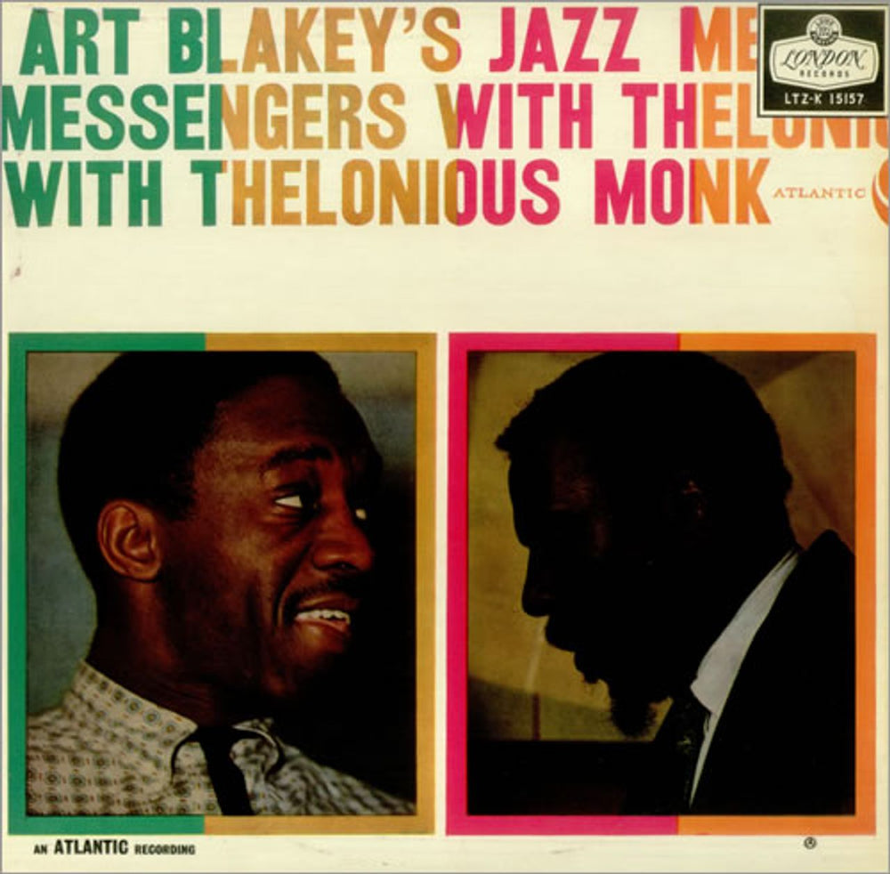 Art Blakey & The Jazz Messengers Art Blakey's Jazz Messengers With Thelonious Monk UK vinyl LP album (LP record) LTZ-K15157