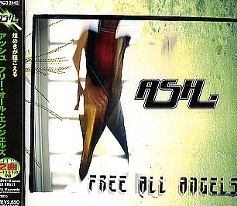 Ash Free All Angels Japanese Promo CD album (CDLP) SRCS-2442