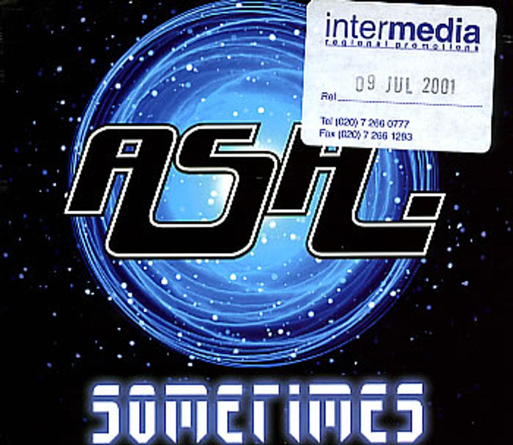 Ash Sometimes UK Promo CD single (CD5 / 5") INFEC101CDSP