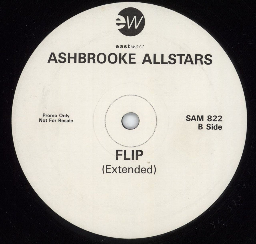 Ashbrooke Allstars Dubbin' Up The Pieces - Promo UK 12" vinyl single (12 inch record / Maxi-single)