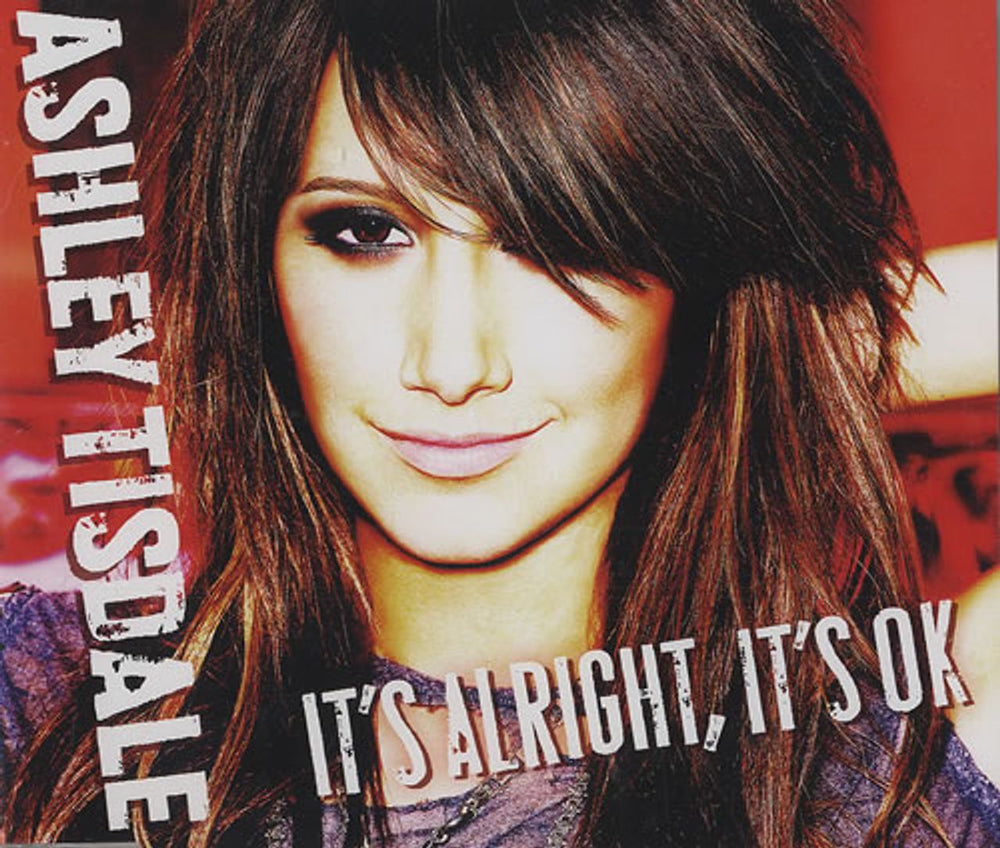 Ashley Tisdale It's Alright, It's OK UK Promo CD single (CD5 / 5") PR016774