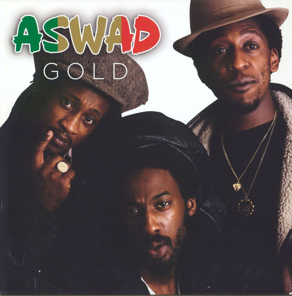Aswad Gold UK vinyl LP album (LP record) DEMREC785