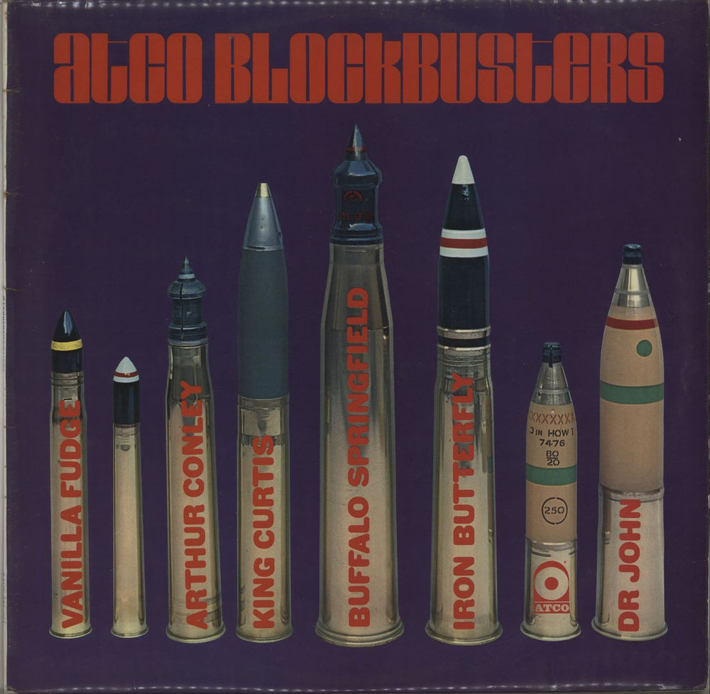 Atlantic Records Atco Blockbusters UK vinyl LP album (LP record) 228021