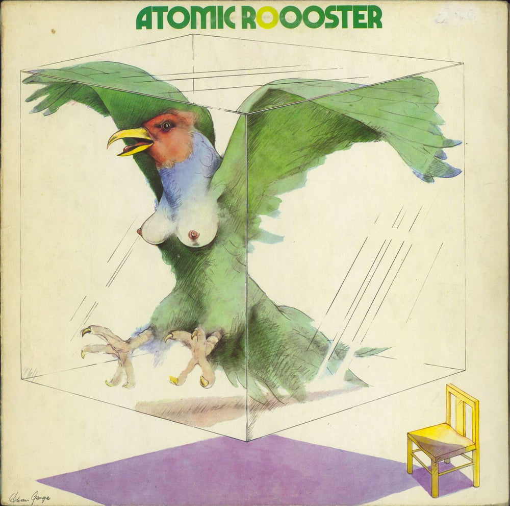 Atomic Rooster Atomic Rooster - 1st - EX UK vinyl LP album (LP record) CAS1010