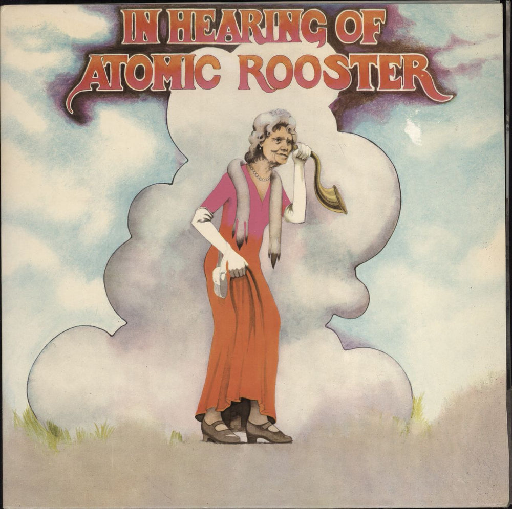 Atomic Rooster In Hearing Of - VG/EX UK vinyl LP album (LP record) PEG1