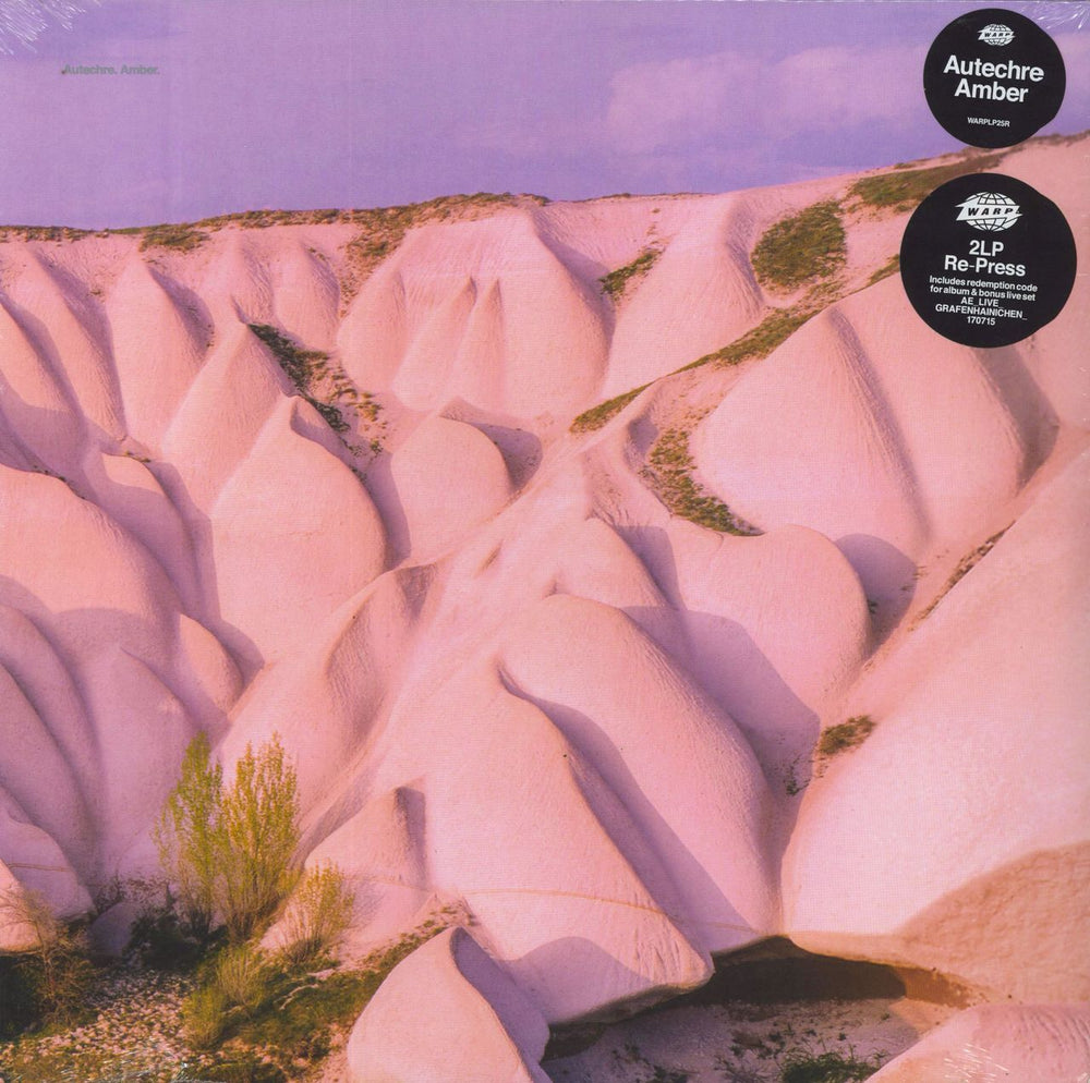 Autechre Amber - sealed UK 2-LP vinyl record set (Double LP Album) WARPLP25R