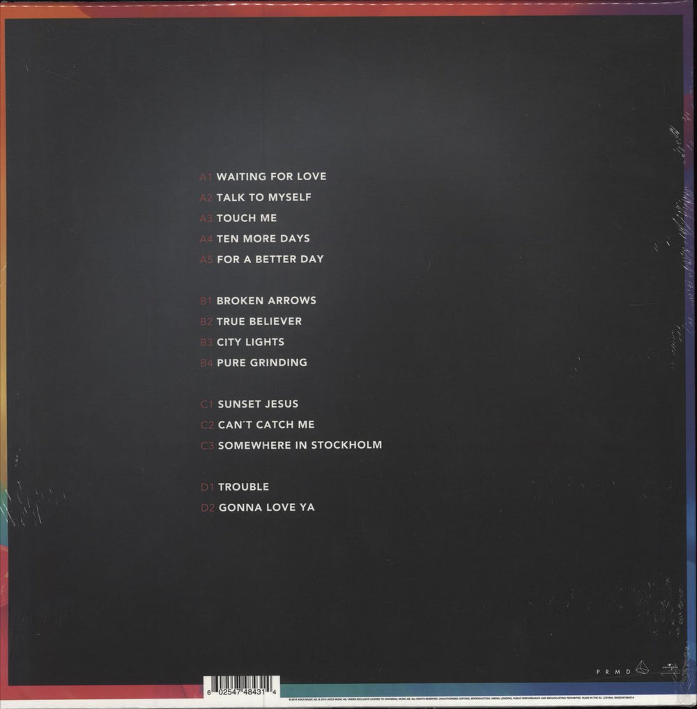 Avicii Stories UK 2-LP vinyl record set (Double LP Album) 00602547484314