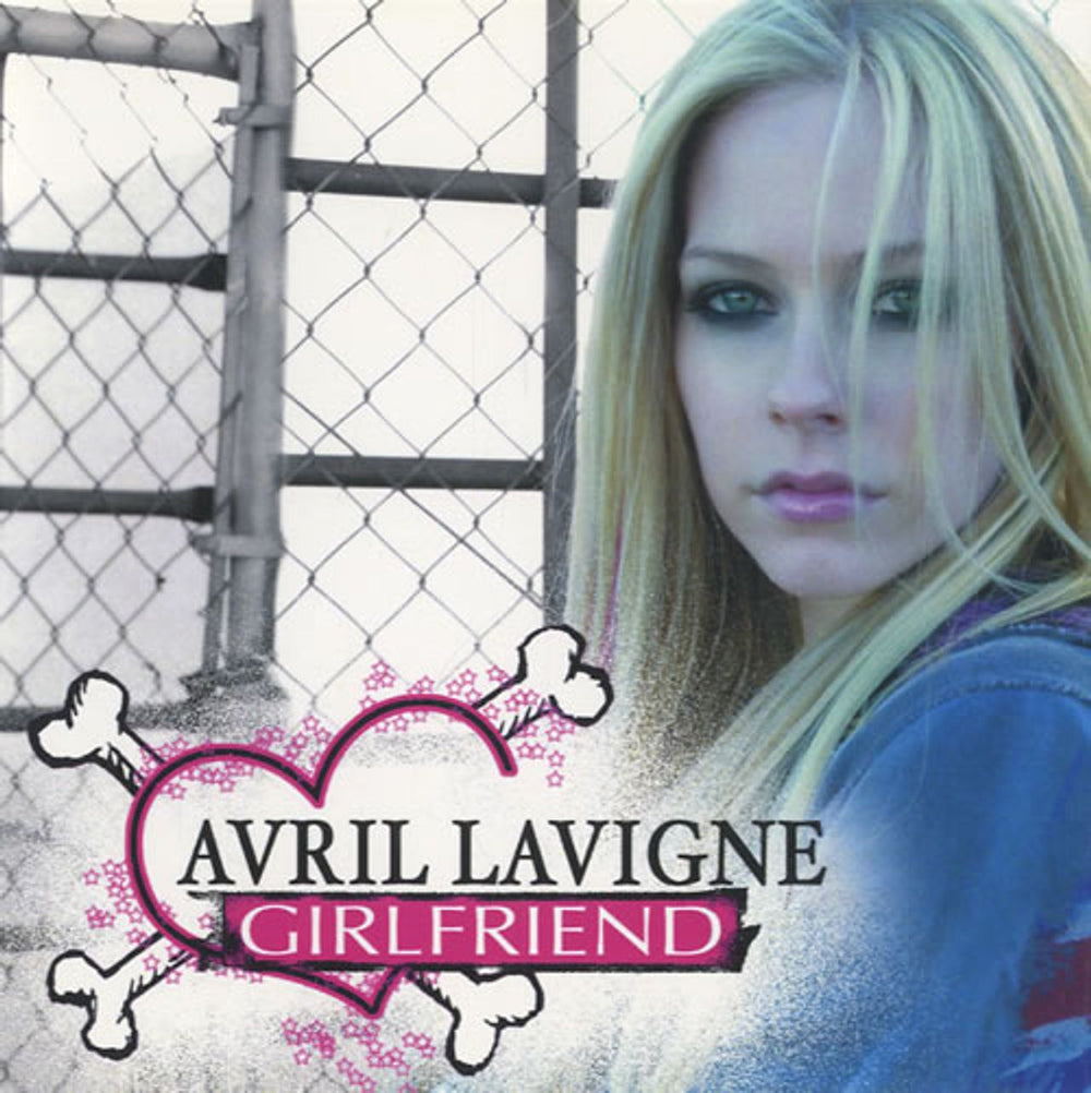 Avril Lavigne Girlfriend - Clean Version Japanese Promo CD-R acetate CD-R