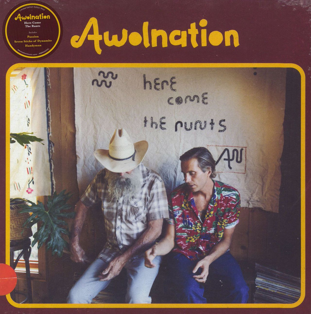 Awolnation Here Come The Runts - Sealed UK vinyl LP album (LP record) RBR0545VL