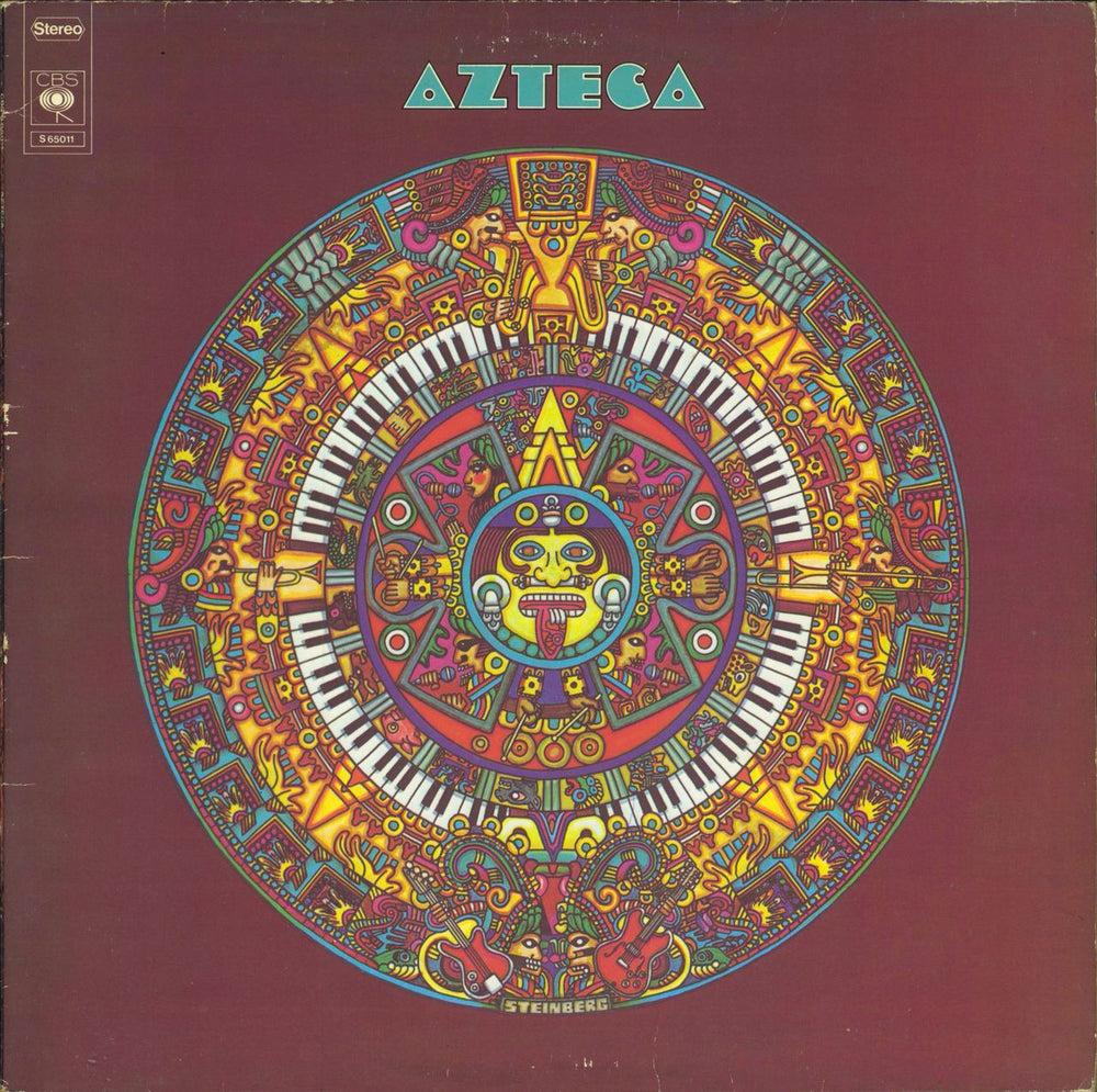 Azteca Azteca Dutch vinyl LP album (LP record) S65011