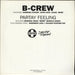 B-Crew Partay Feeling UK Promo 12" vinyl single (12 inch record / Maxi-single) 12TIVDJ78