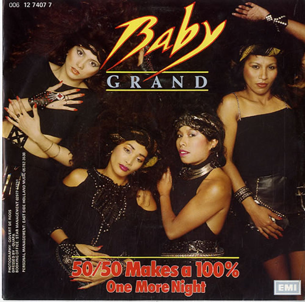 Baby Grand (80s) 50/50 Makes A 100% Dutch 7" vinyl single (7 inch record / 45) 0061274077