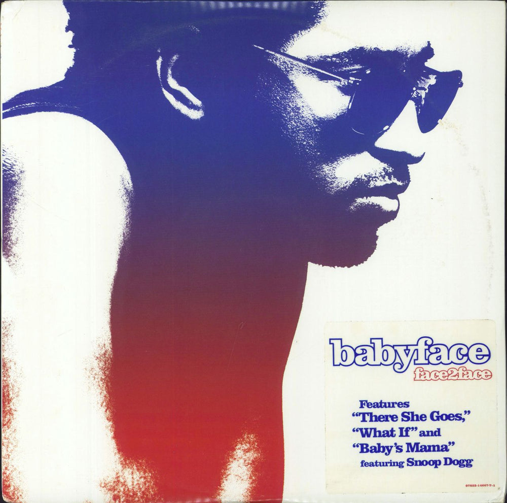 Babyface Face2Face US 2-LP vinyl record set (Double LP Album) 07822-14667-1