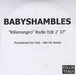 Babyshambles Killamangiro UK Promo CD-R acetate CD-R ACETATE