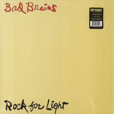 Bad Brains Rock For Light - Reissue + Custom Stickered Open Shrink