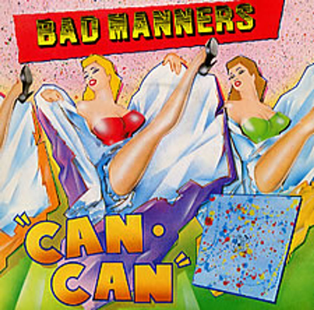 Bad Manners Can Can - P/S UK 7" vinyl single (7 inch record / 45) MAG190