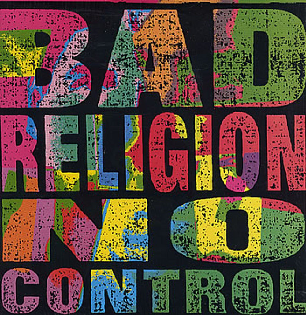 Bad Religion No Control US vinyl LP album (LP record) E-86406-1