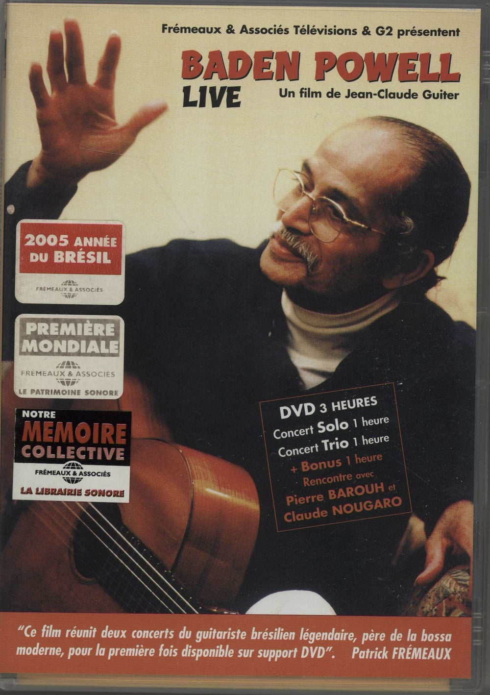 Baden Powell Live French DVD FA4011