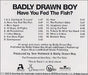 Badly Drawn Boy Have You Fed The Fish? US Promo CD-R acetate CDR ACETATE