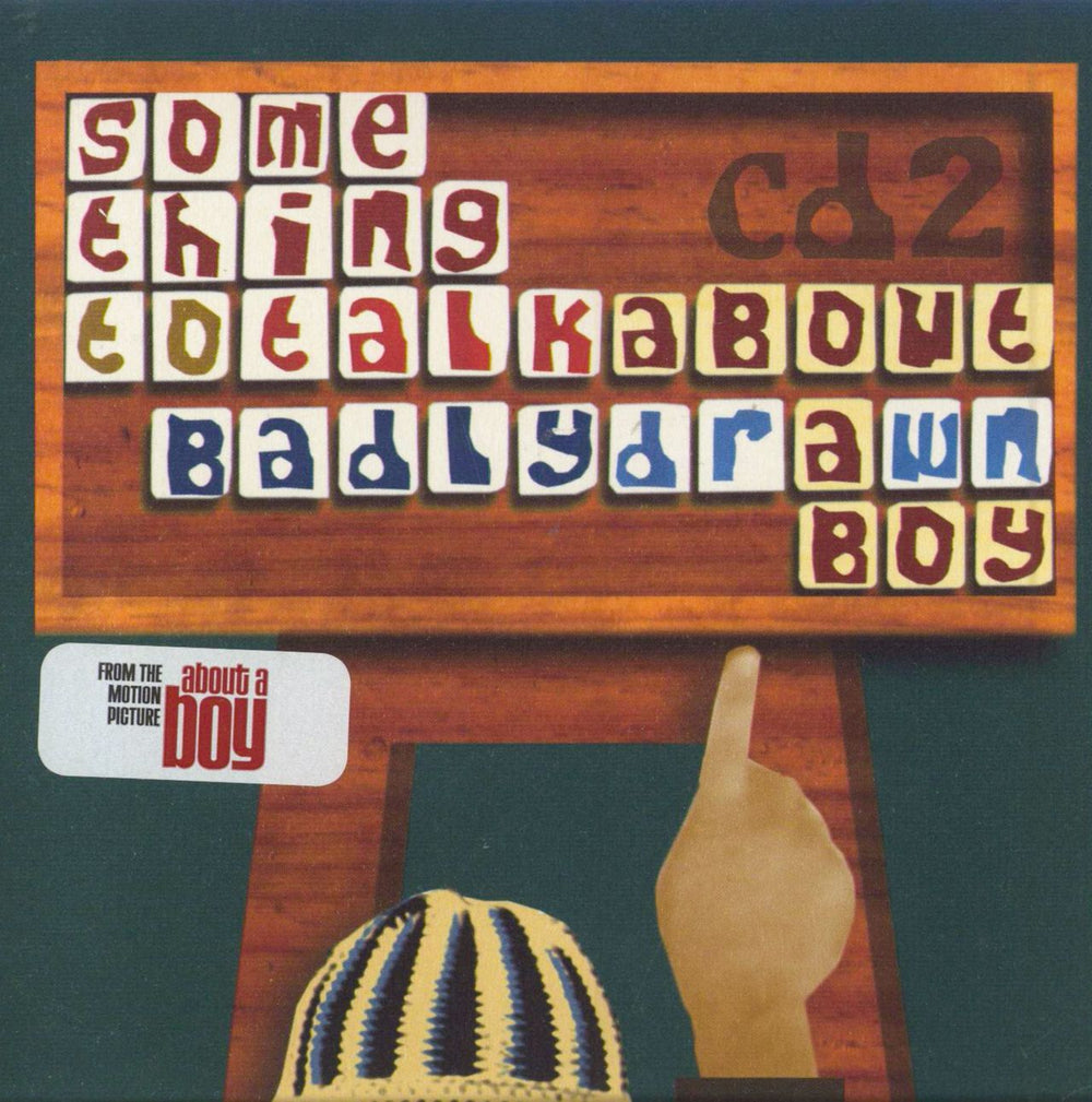 Badly Drawn Boy Something To Talk About - 2-CD set UK 2-CD single set (Double CD single) 634904001490