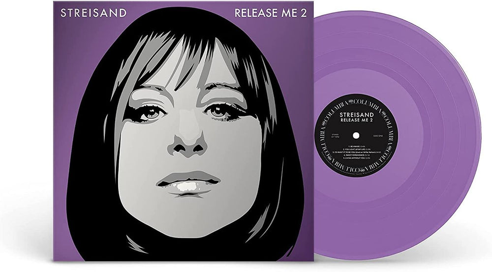 Barbra Streisand Release Me 2 - Lavender Vinyl - Sealed UK vinyl LP album (LP record) BARLPRE774631