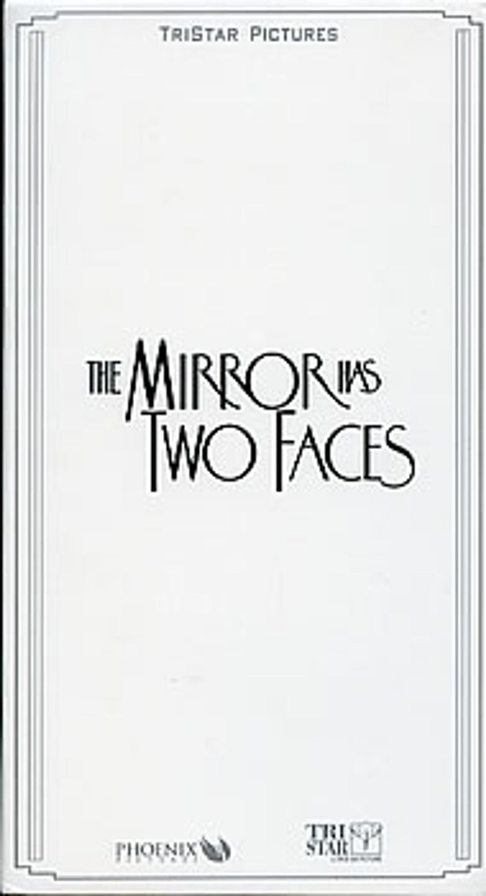 Barbra Streisand The Mirror Has Two Faces US Promo video (VHS or PAL or NTSC)