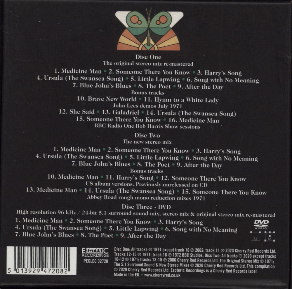 Barclay James Harvest ...And Other Short Stories: Expanded Boxset UK CD Album Box Set 5013929472082