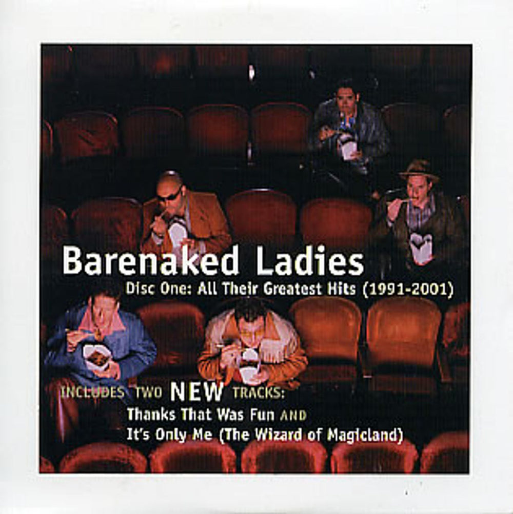 Barenaked Ladies All Their Greatest Hits (1991-2001) Sampler Canadian Promo CD single (CD5 / 5") BNL2001