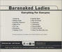 Barenaked Ladies Everything For Everyone US Promo CD album (CDLP) 2A-48209-M