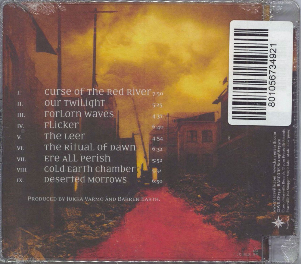 Barren Earth Curse Of The Red River: Super Jewel Case - Sealed UK CD album (CDLP) 801056734921