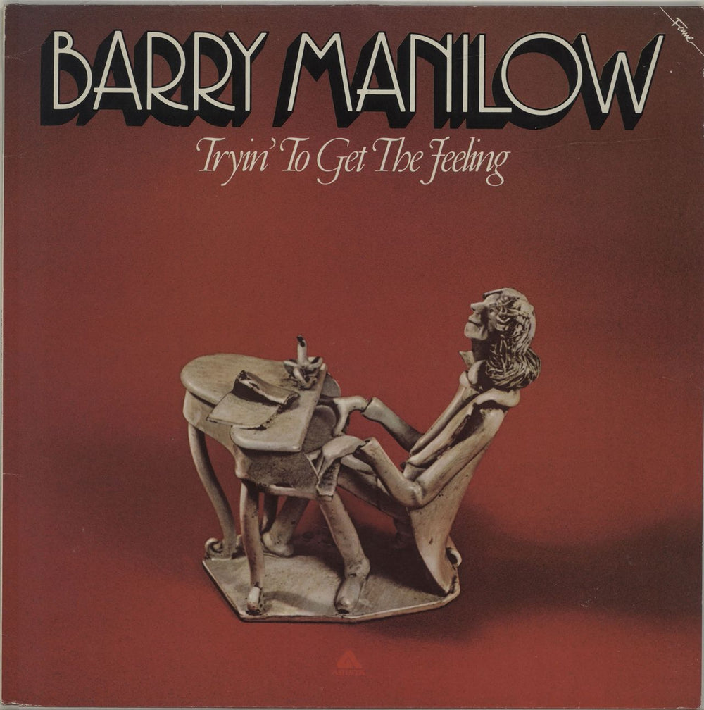 Barry Manilow Tryin' To Get The Feeling UK vinyl LP album (LP record) FA3050