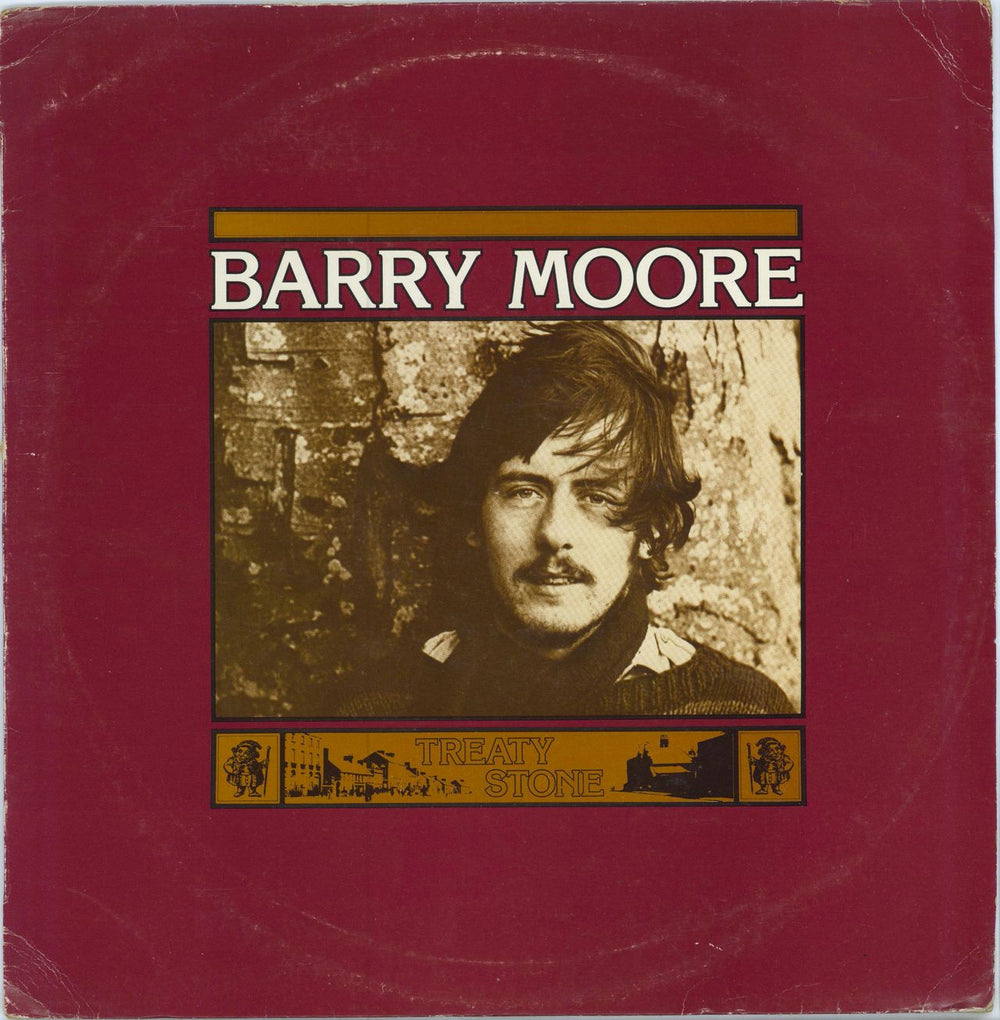 Barry Moore Treaty Stone Irish vinyl LP album (LP record) LUN022