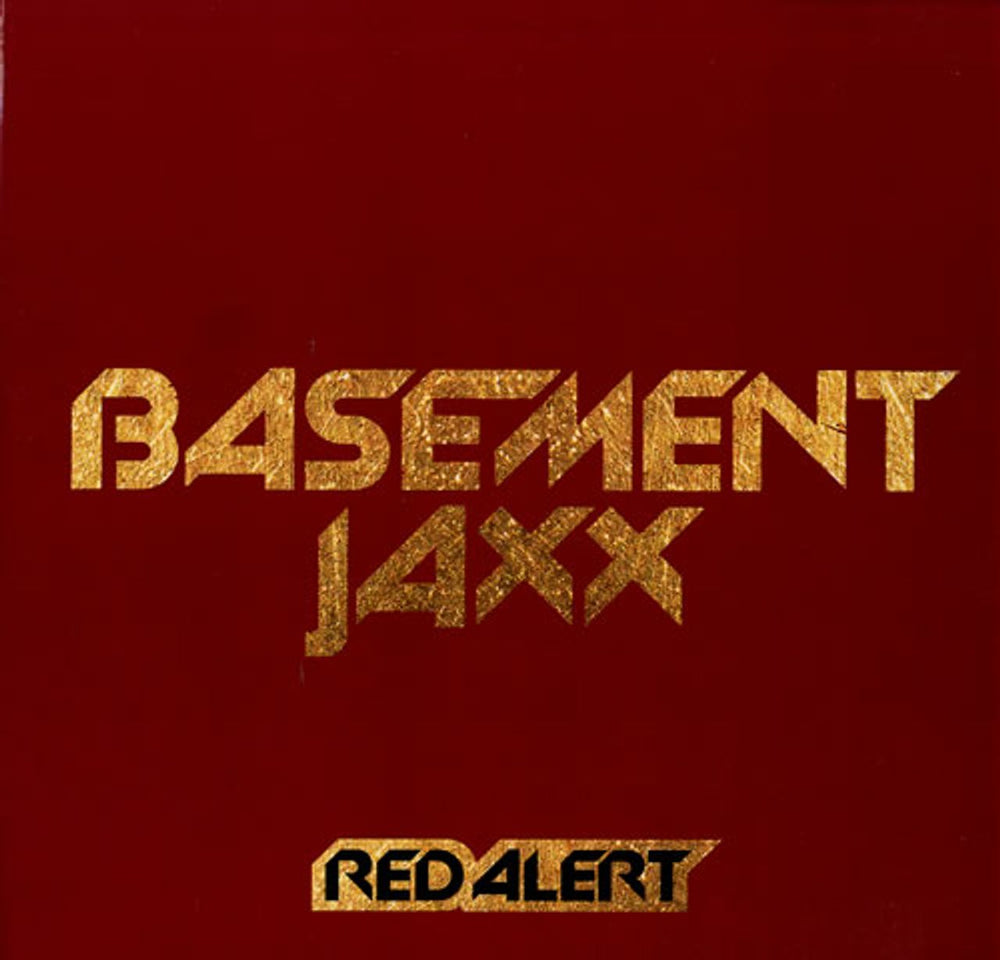 Basement Jaxx Red Alert UK 12" vinyl single (12 inch record / Maxi-single) XLT100