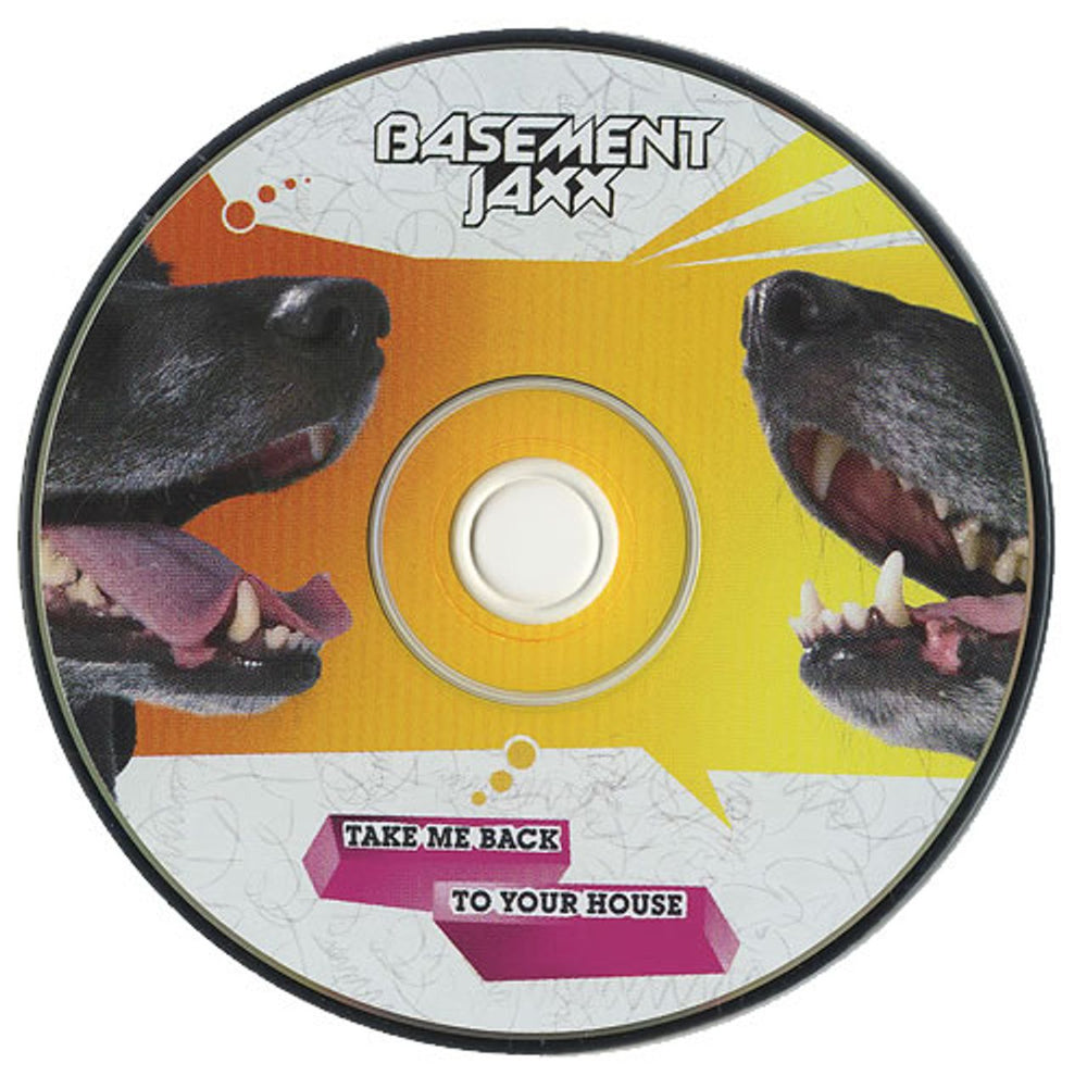 Basement Jaxx Take Me Back To Your House US Promo CD single (CD5 / 5") XL5012.1-2