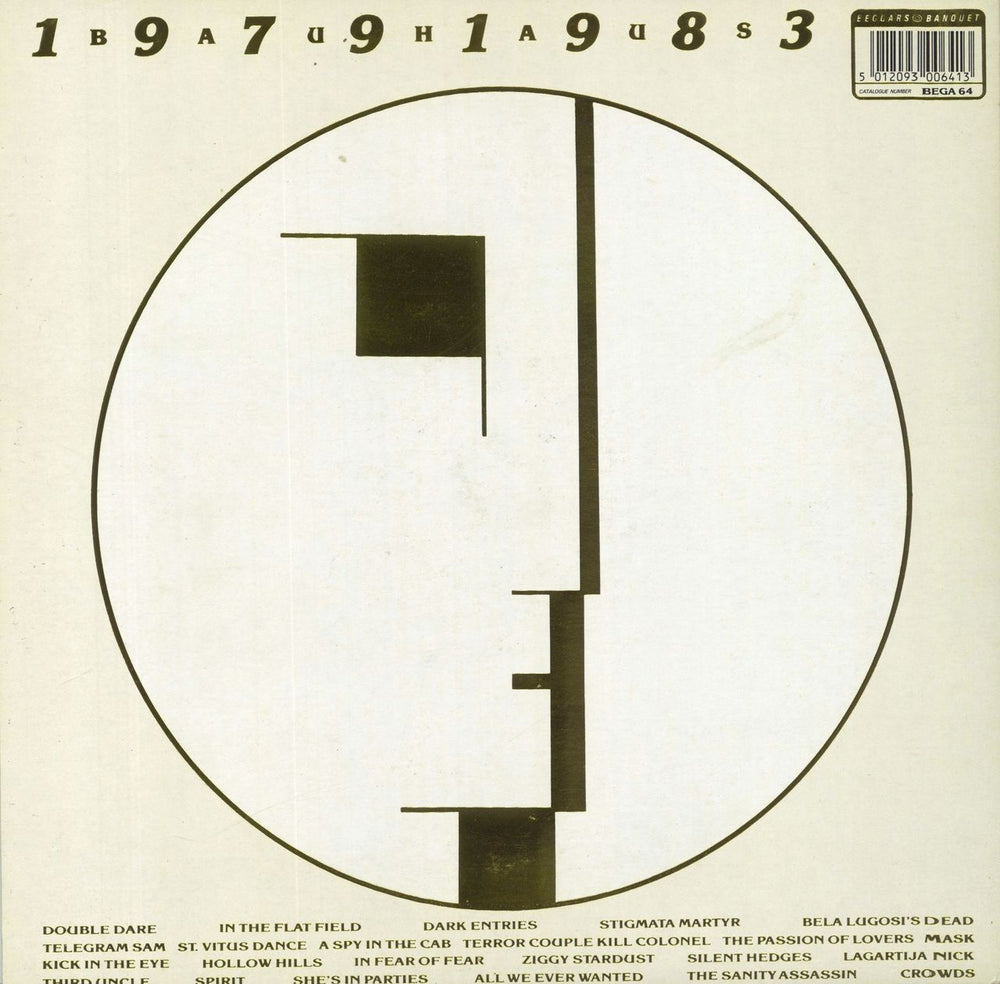 Bauhaus 1979 - 1983 (Nineteen...) UK 2-LP vinyl record set (Double LP Album) 5012093006413