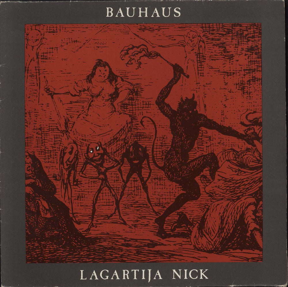 Bauhaus Lagartija Nick UK 12" vinyl single (12 inch record / Maxi-single) BEG88T