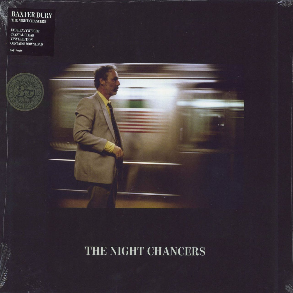 Baxter Dury The Night Chancers - Crystal Clear Vinyl UK vinyl LP album (LP record) PIASLL141LPC