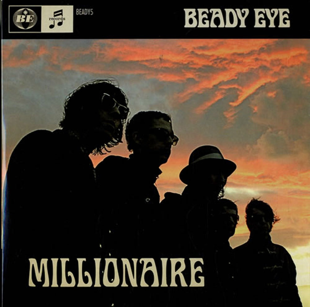 Beady Eye Millionaire UK 7" vinyl single (7 inch record / 45) BEADY5